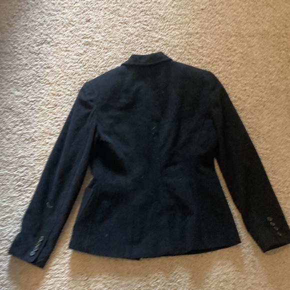 Women’s Lauren wool blend black blazer size 4 - Picture 2 of 2